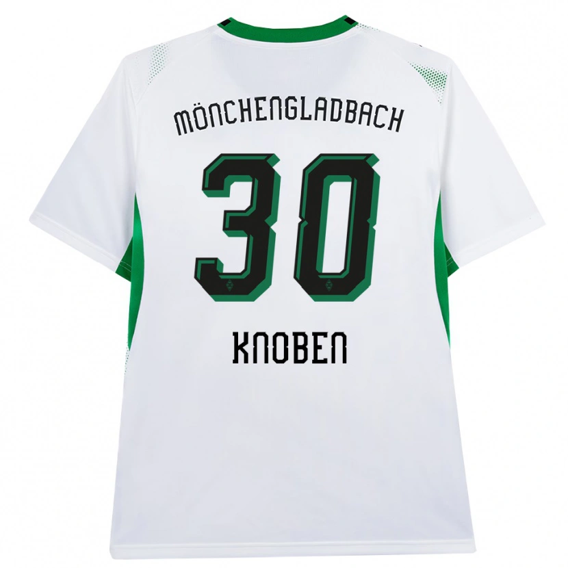 DanxenメンズFlorian Knoben#30ホワイト ブラック グリーンホームシャツ2026/27ジャージーユニフォーム