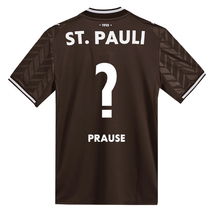DanxenメンズSebastian Prause#0カフェ ホワイトホームシャツ2026/27ジャージーユニフォーム