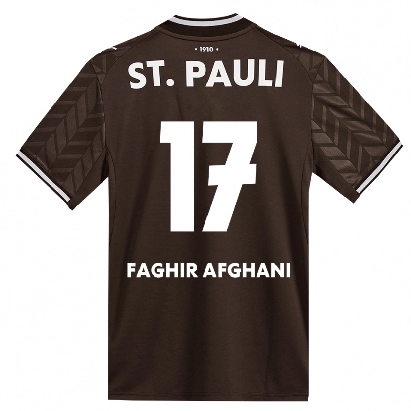 DanxenメンズYounan Faghir Afghani#17カフェ ホワイトホームシャツ2026/27ジャージーユニフォーム