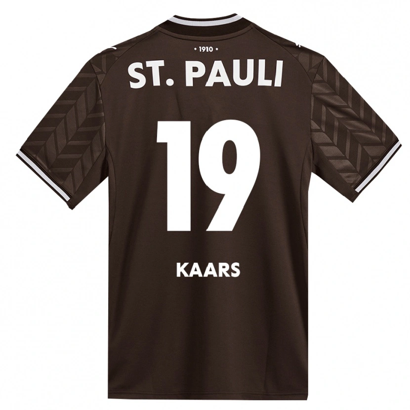 DanxenメンズMartijn Kaars#19カフェ ホワイトホームシャツ2026/27ジャージーユニフォーム