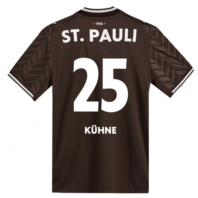 DanxenメンズFlorian Kühne#25カフェ ホワイトホームシャツ2026/27ジャージーユニフォーム
