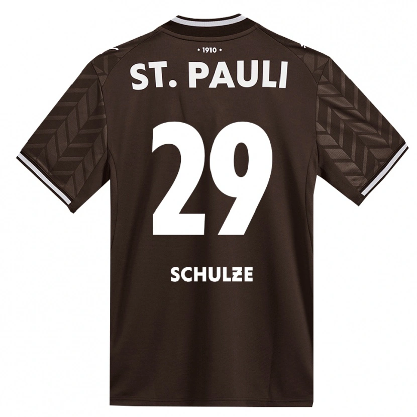 DanxenメンズLucas Schulze#29カフェ ホワイトホームシャツ2026/27ジャージーユニフォーム