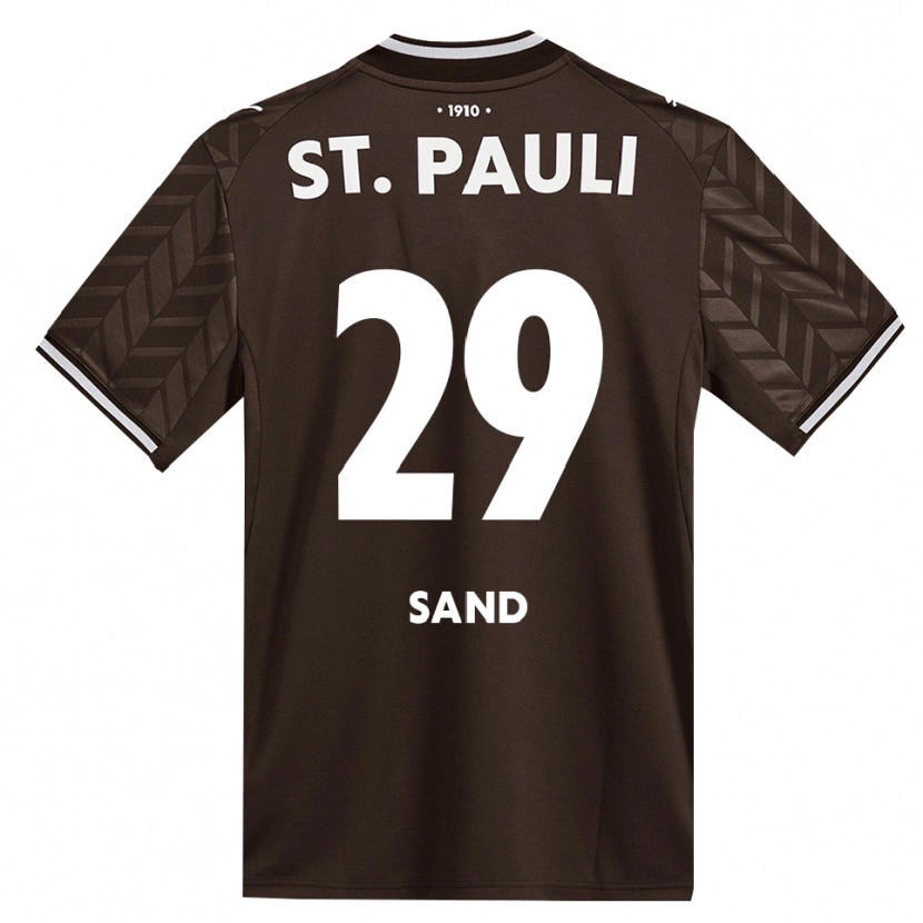 DanxenメンズChristoffer Sand#29カフェ ホワイトホームシャツ2026/27ジャージーユニフォーム
