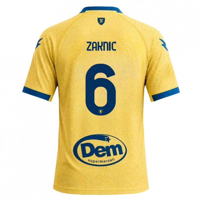 DanxenメンズLazar Zaknic#6カーキ ブラック ブルーホームシャツ2026/27ジャージーユニフォーム
