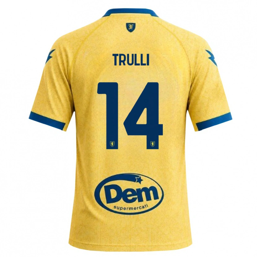 DanxenメンズLorenzo Trulli#14カーキ ブラック ブルーホームシャツ2026/27ジャージーユニフォーム