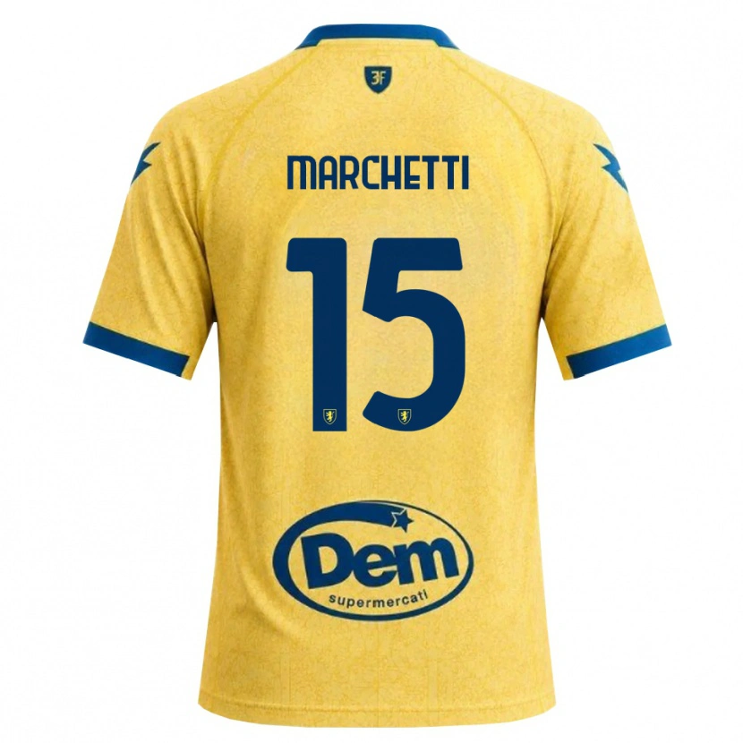 DanxenメンズMatteo Marchetti#15カーキ ブラック ブルーホームシャツ2026/27ジャージーユニフォーム