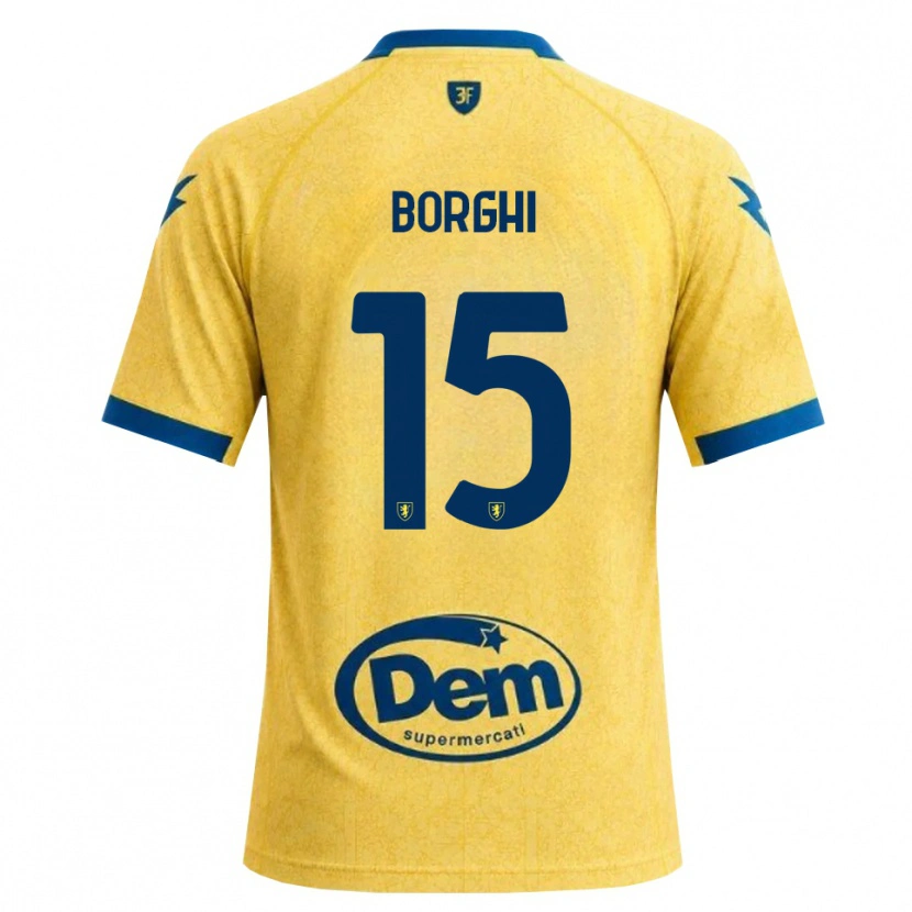 DanxenメンズGiordano Borghi#15カーキ ブラック ブルーホームシャツ2026/27ジャージーユニフォーム