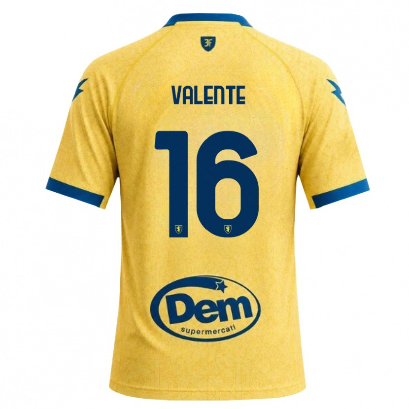 DanxenメンズGabriele Valente#16カーキ ブラック ブルーホームシャツ2026/27ジャージーユニフォーム