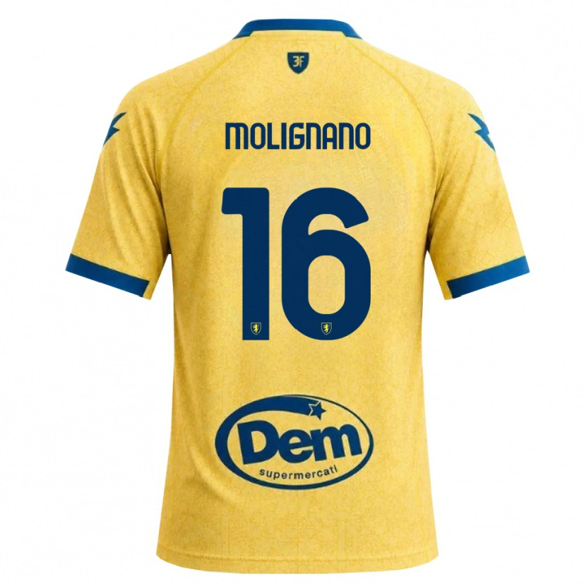 DanxenメンズGaetano Molignano#16カーキ ブラック ブルーホームシャツ2026/27ジャージーユニフォーム