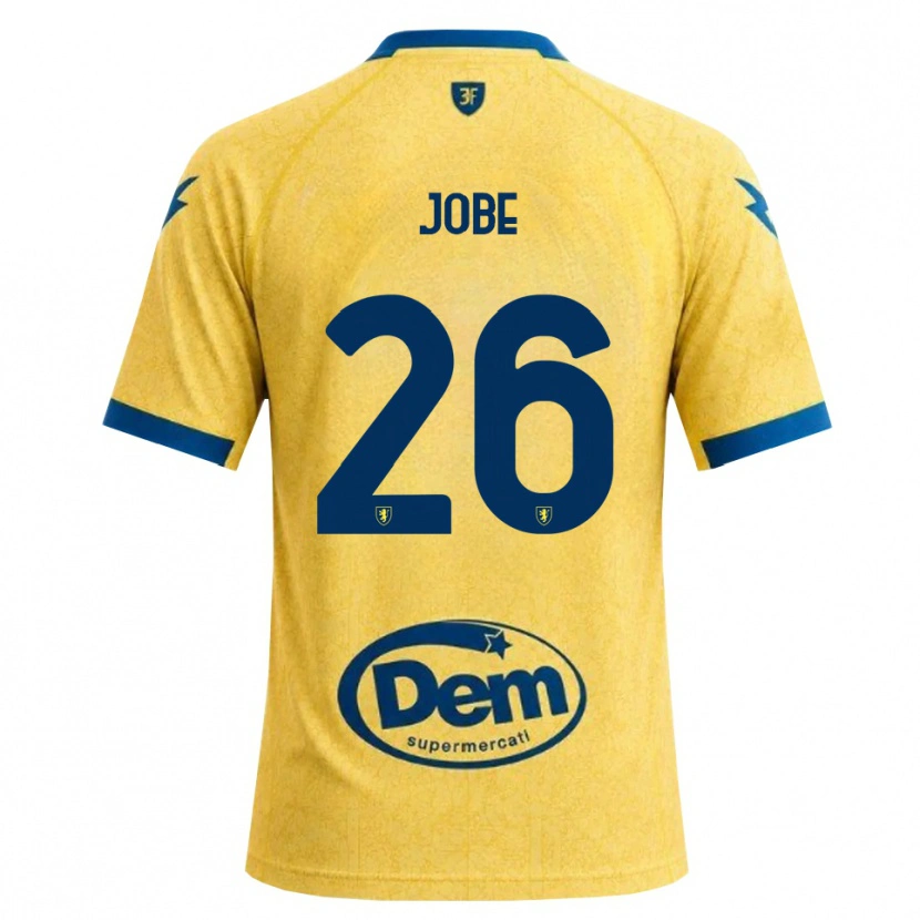 DanxenメンズAmadou Jobe#26カーキ ブラック ブルーホームシャツ2026/27ジャージーユニフォーム