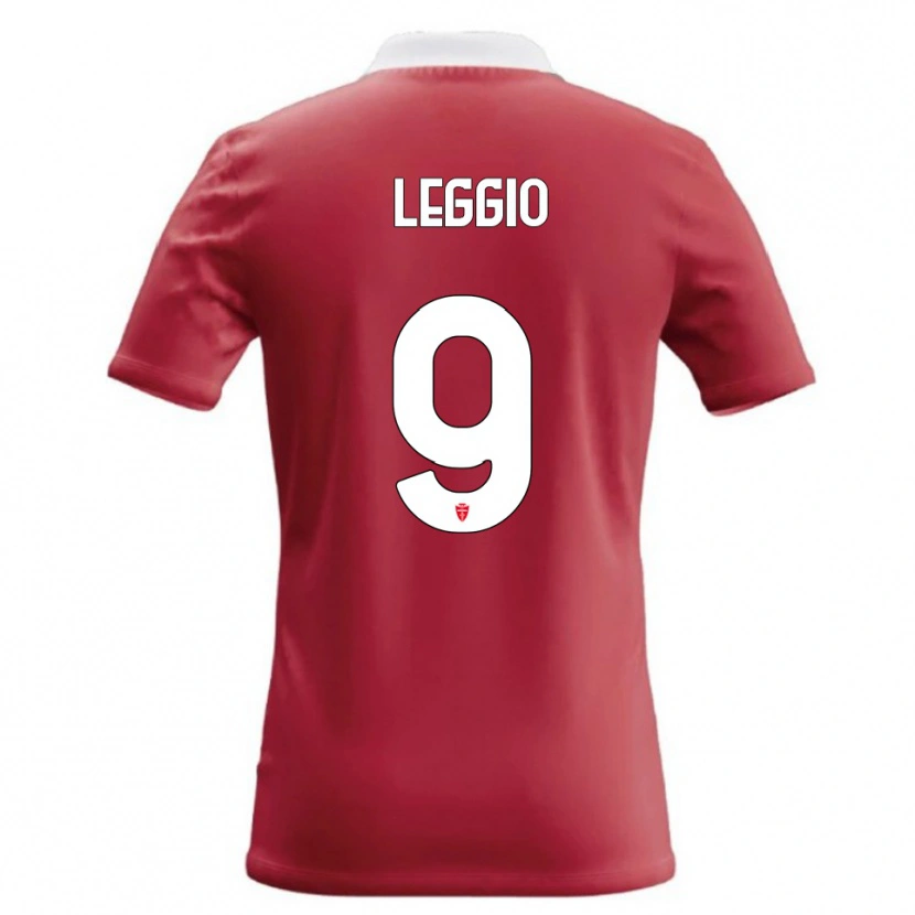 DanxenメンズThomas Leggio#9赤 白ホームシャツ2026/27ジャージーユニフォーム