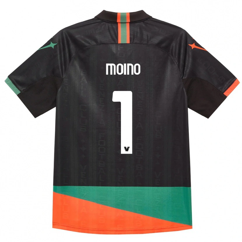 DanxenメンズThomas Moino#1ブラック オレンジ グリーンホームシャツ2026/27ジャージーユニフォーム