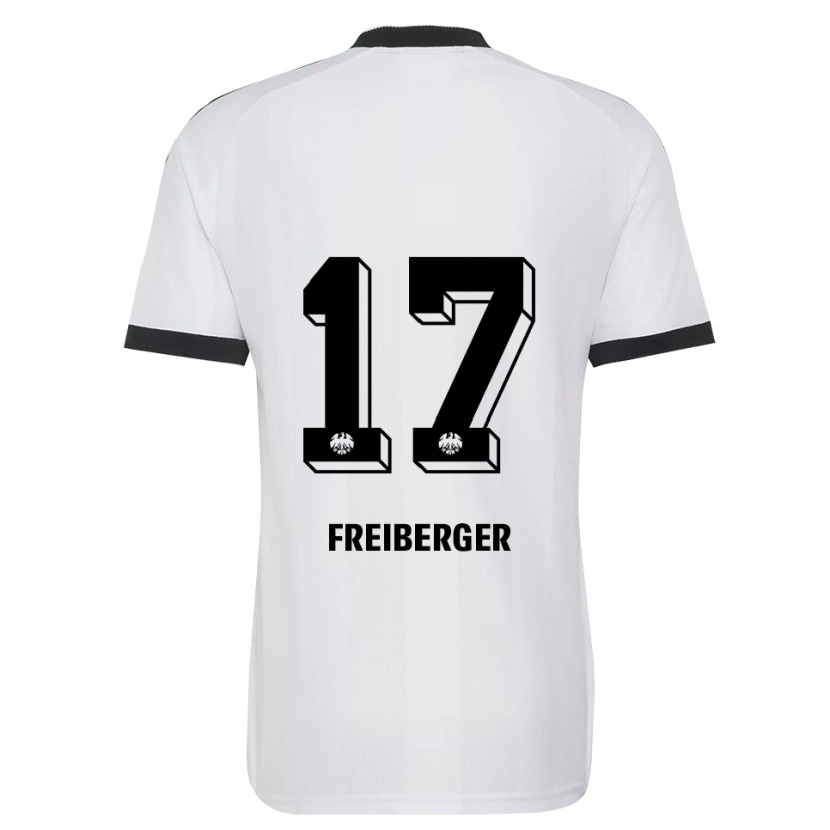 DanxenメンズBenjamin Freiberger#17ブラック ホワイトアウェイシャツ2026/27ジャージーユニフォーム