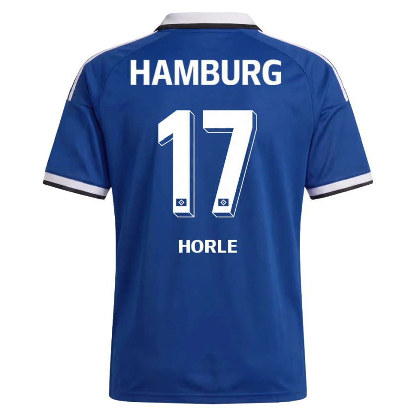 DanxenメンズTim Niclas Hörle#17ホワイト ブルーアウェイシャツ2026/27ジャージーユニフォーム