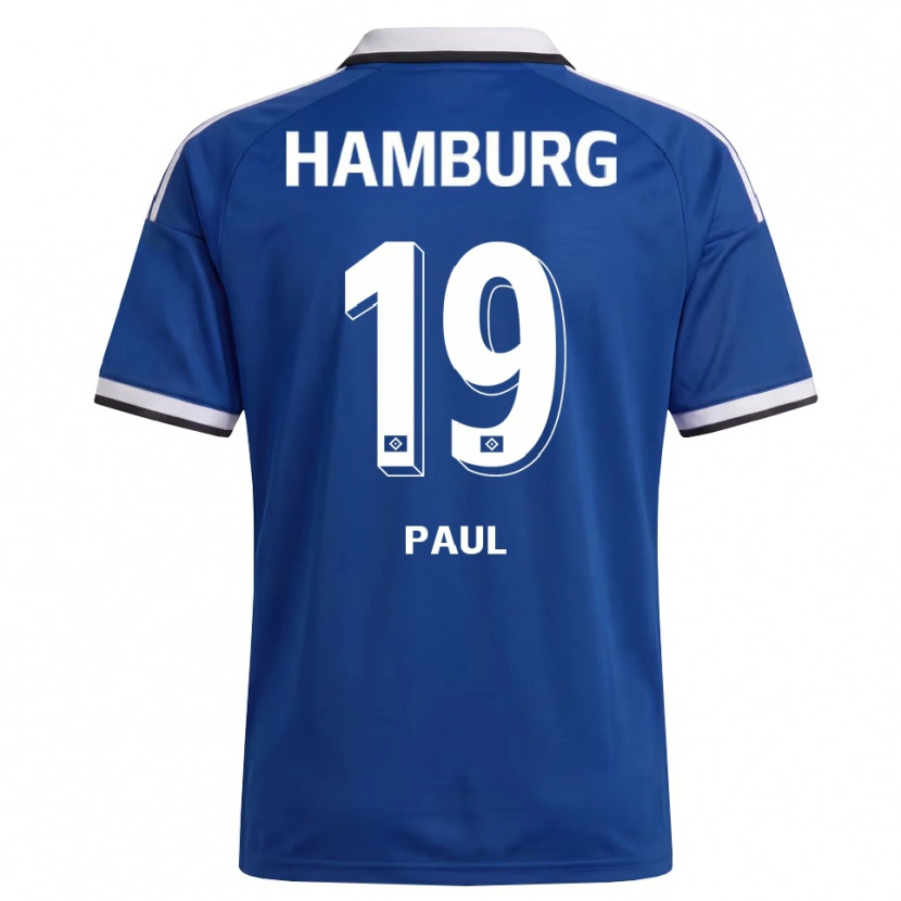 DanxenメンズLouis Paul#19ホワイト ブルーアウェイシャツ2026/27ジャージーユニフォーム