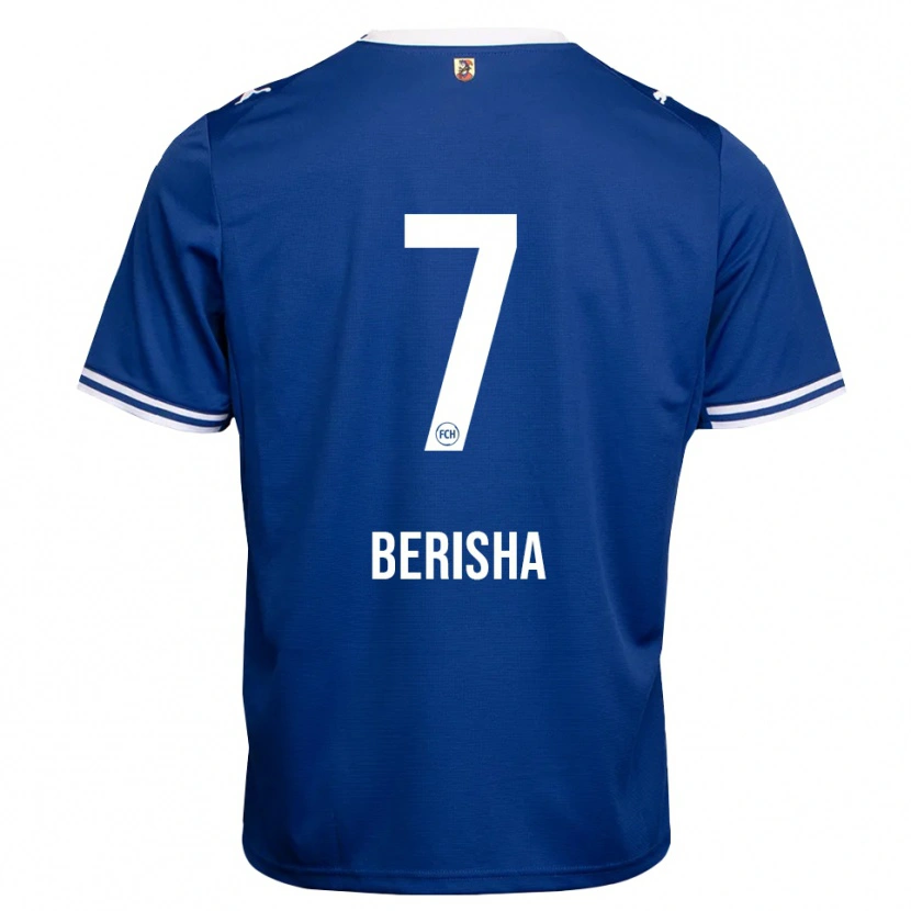 DanxenメンズImran Berisha#7ロイヤルブルー ホワイトアウェイシャツ2026/27ジャージーユニフォーム