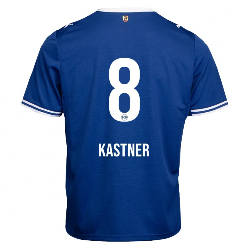 DanxenメンズMara Kastner#8ロイヤルブルー ホワイトアウェイシャツ2026/27ジャージーユニフォーム