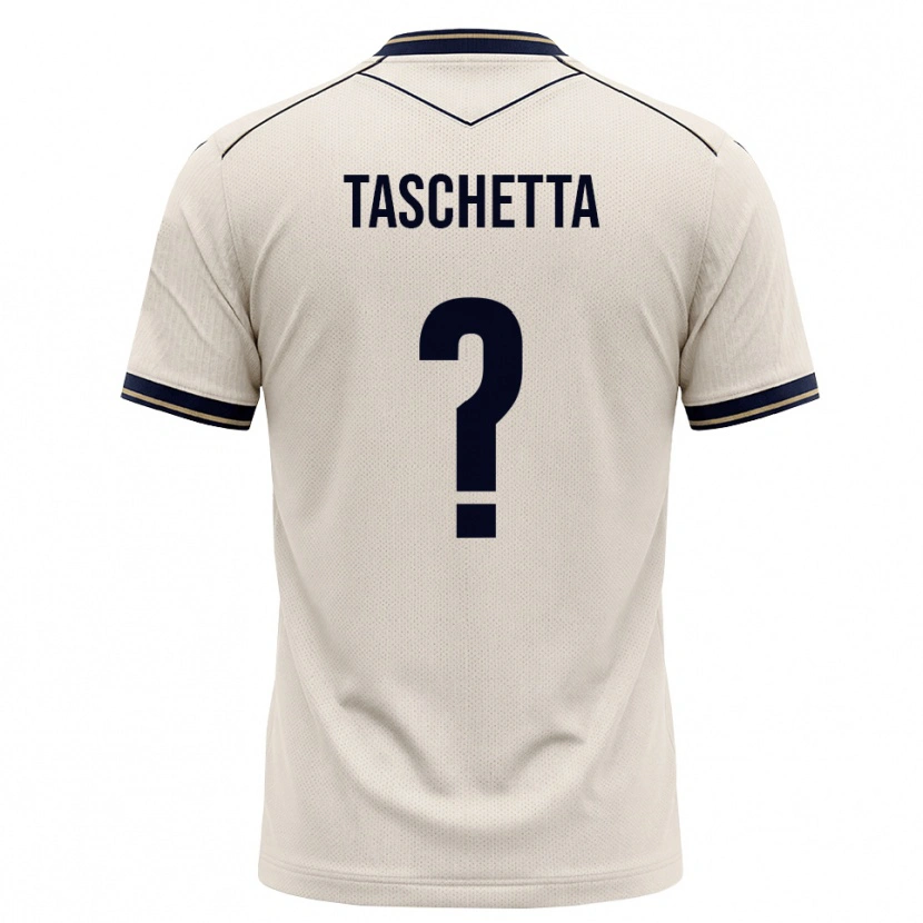 DanxenメンズVincenzo Taschetta#0オフホワイト インクブルーアウェイシャツ2026/27ジャージーユニフォーム