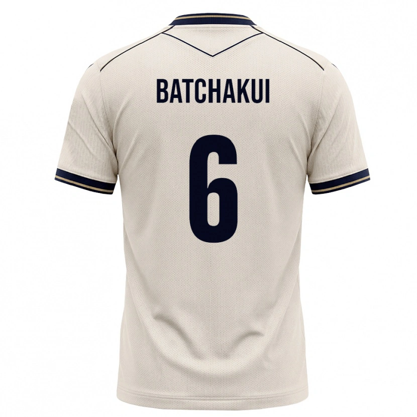 DanxenメンズKylian Batchakui#6オフホワイト インクブルーアウェイシャツ2026/27ジャージーユニフォーム