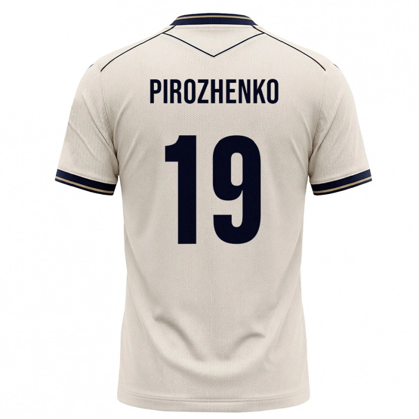 DanxenメンズMark Pirozhenko#19オフホワイト インクブルーアウェイシャツ2026/27ジャージーユニフォーム