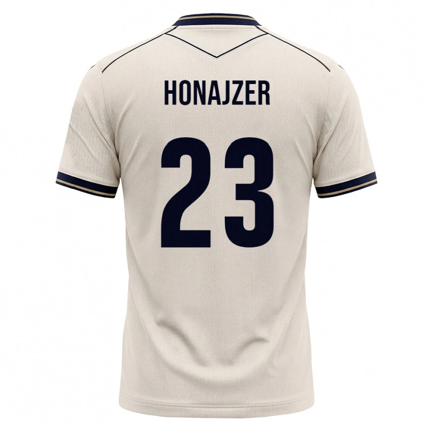 DanxenメンズAlex Honajzer#23オフホワイト インクブルーアウェイシャツ2026/27ジャージーユニフォーム