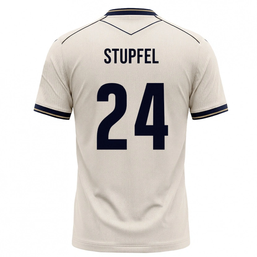 DanxenメンズJanis Stupfel#24オフホワイト インクブルーアウェイシャツ2026/27ジャージーユニフォーム
