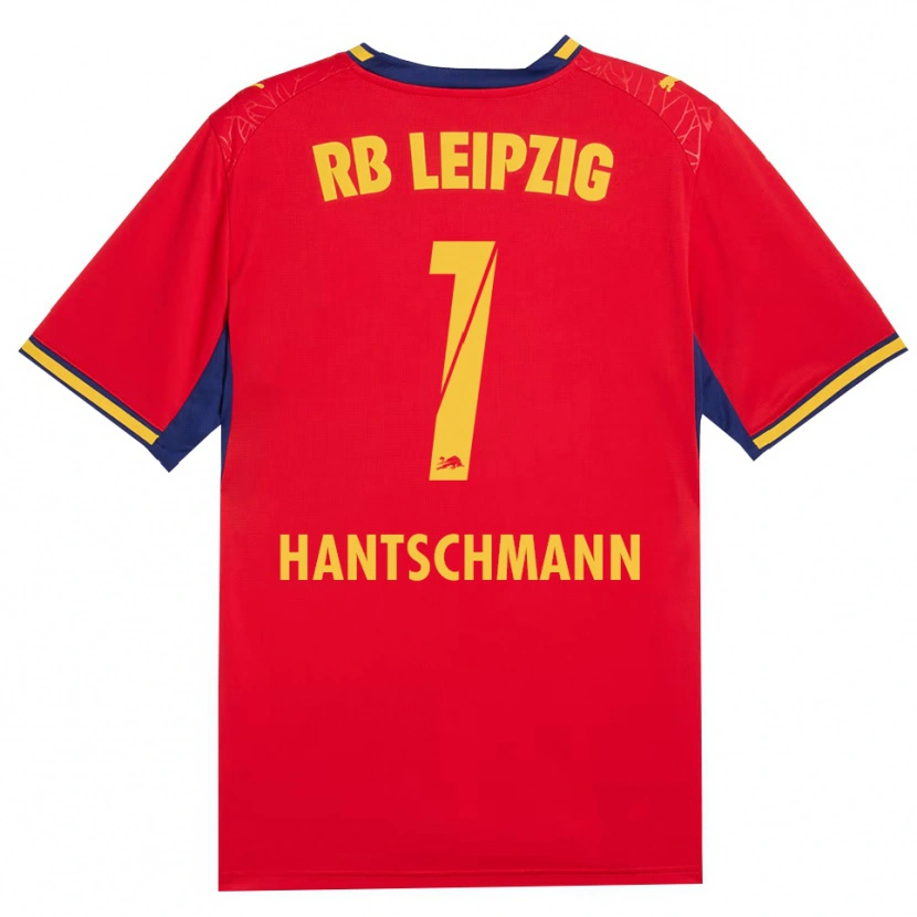 DanxenメンズFranz Hantschmann#1レッド イエロー ロイヤルブルーアウェイシャツ2026/27ジャージーユニフォーム