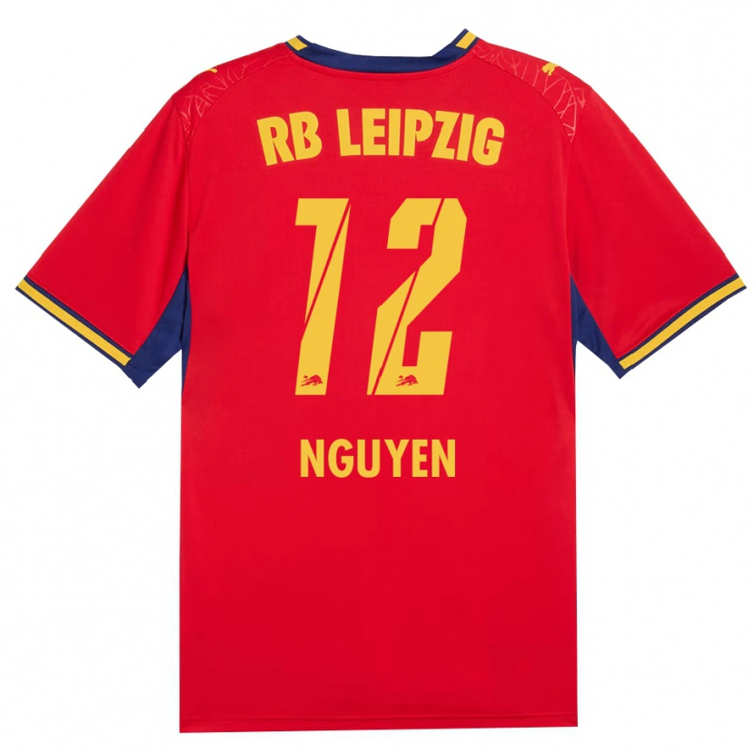 DanxenメンズVu Nguyen#12レッド イエロー ロイヤルブルーアウェイシャツ2026/27ジャージーユニフォーム