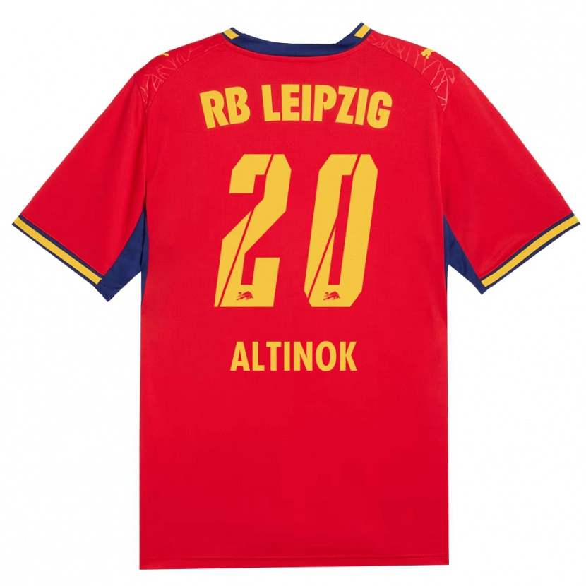 DanxenメンズJannis Altinok#20レッド イエロー ロイヤルブルーアウェイシャツ2026/27ジャージーユニフォーム