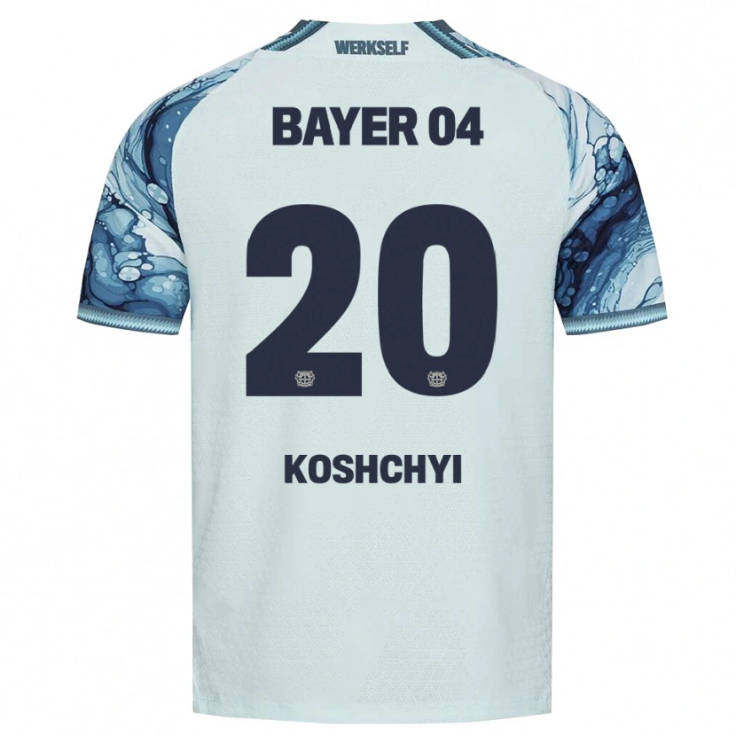 DanxenメンズYegor Koshchyi#20ダークグリーン ブラックアウェイシャツ2026/27ジャージーユニフォーム