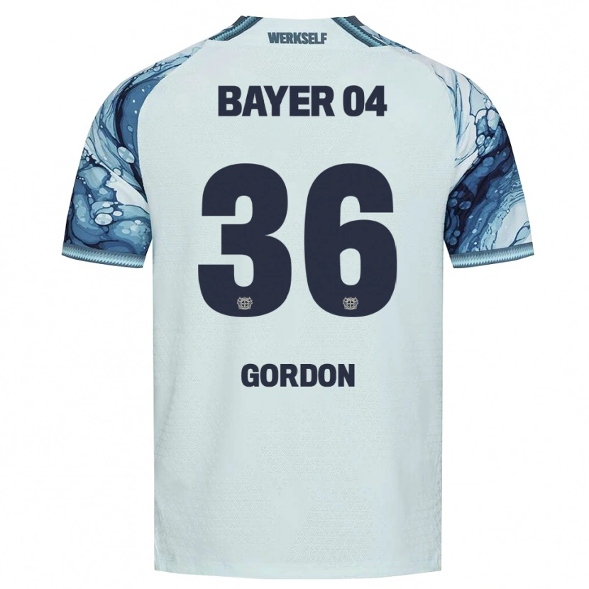 DanxenメンズMax Gordon#36ダークグリーン ブラックアウェイシャツ2026/27ジャージーユニフォーム