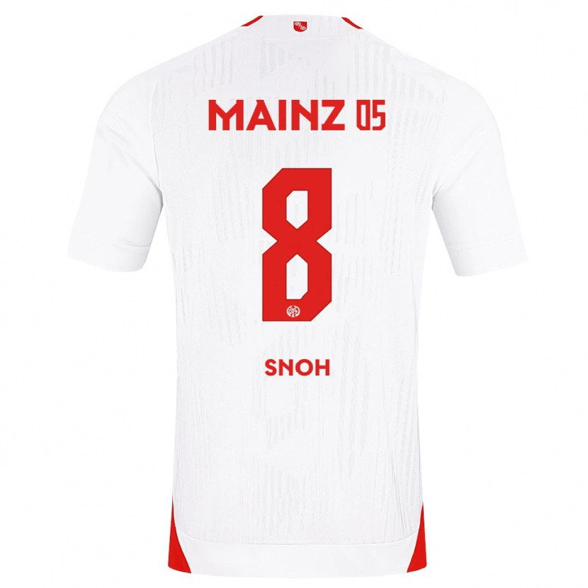 DanxenメンズDenton Snoh#8ホワイト レッド イエローアウェイシャツ2026/27ジャージーユニフォーム