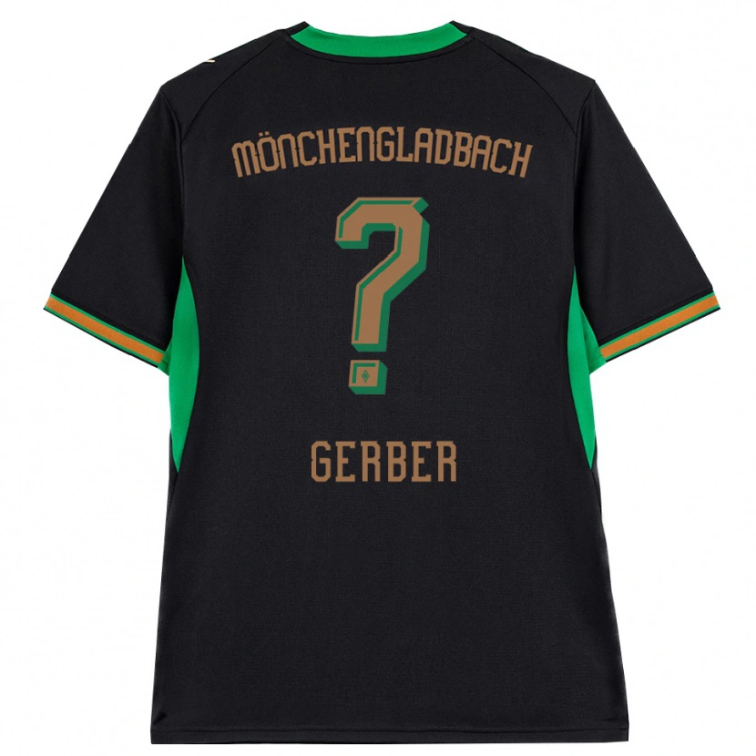 DanxenメンズSophia Gerber#0ブラック オレンジ グリーン ブラウンアウェイシャツ2026/27ジャージーユニフォーム