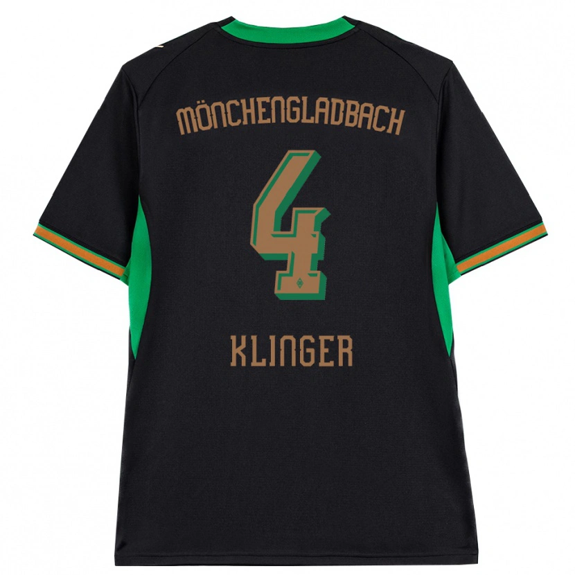DanxenメンズNina Klinger#4ブラック オレンジ グリーン ブラウンアウェイシャツ2026/27ジャージーユニフォーム