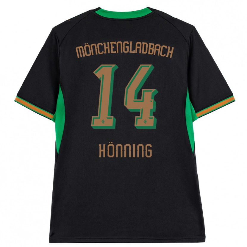 DanxenメンズLouis Hönning#14ブラック オレンジ グリーン ブラウンアウェイシャツ2026/27ジャージーユニフォーム