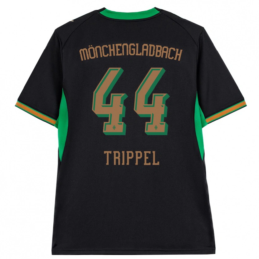 Danxenメンズマルチェロ・トリッペル#44ブラック オレンジ グリーン ブラウンアウェイシャツ2026/27ジャージーユニフォーム