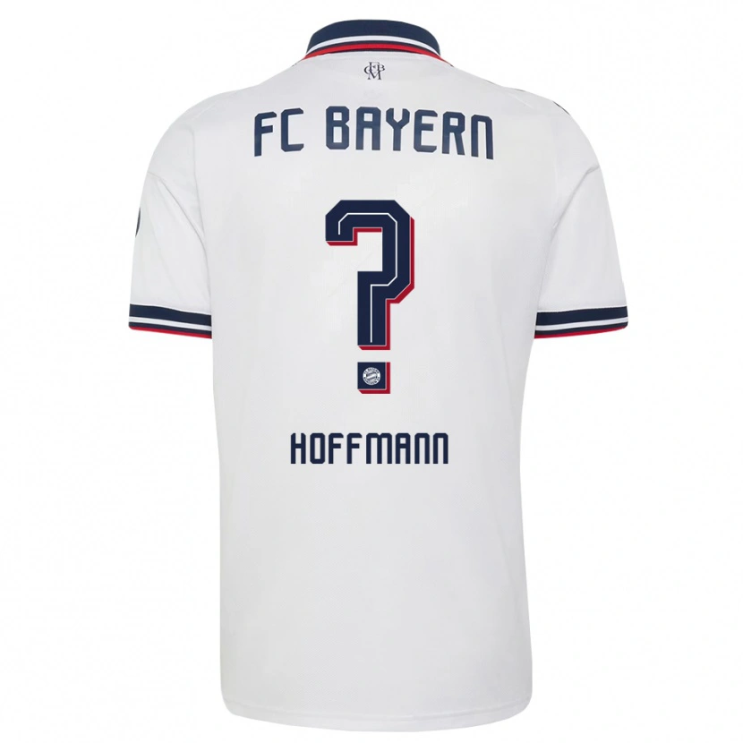 DanxenメンズFranz Hoffmann#0ホワイト グレー レッドアウェイシャツ2026/27ジャージーユニフォーム