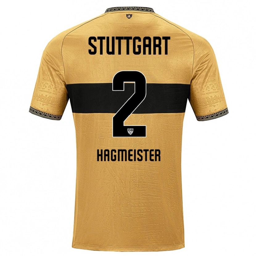 DanxenメンズTom Hagmeister#2ブラウン ブラック ホワイトアウェイシャツ2026/27ジャージーユニフォーム
