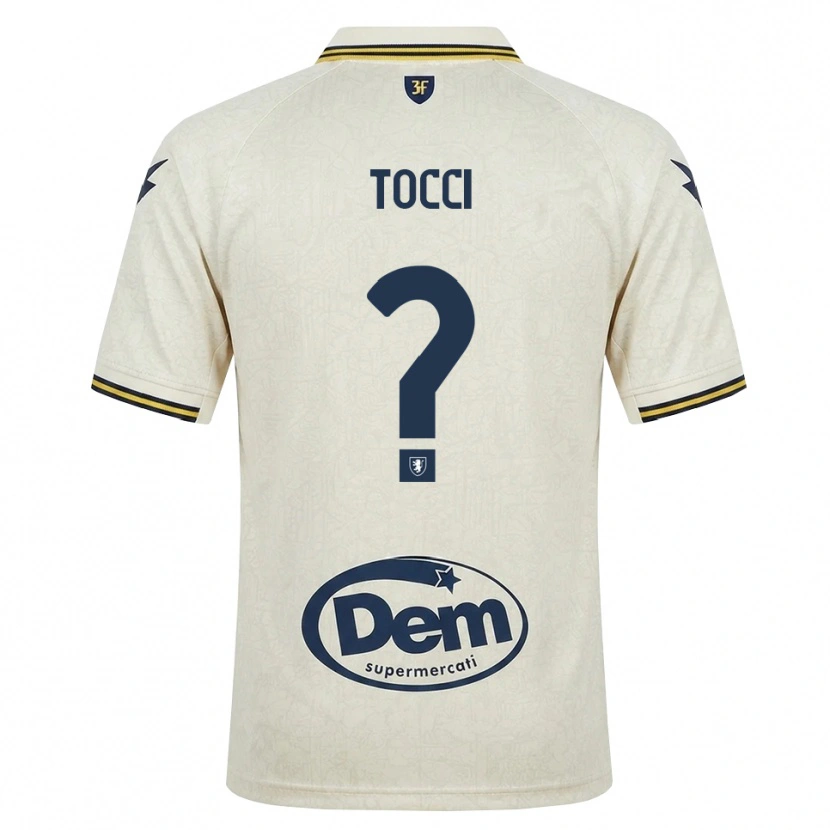 DanxenメンズFederico Tocci#0オールドレース イエロー ブラックアウェイシャツ2026/27ジャージーユニフォーム