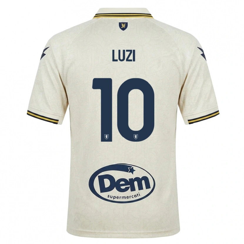 DanxenメンズDaniel Luzi#10オールドレース イエロー ブラックアウェイシャツ2026/27ジャージーユニフォーム