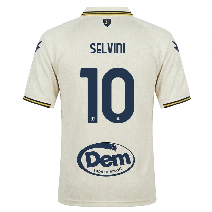 DanxenメンズAlessandro Selvini#10オールドレース イエロー ブラックアウェイシャツ2026/27ジャージーユニフォーム