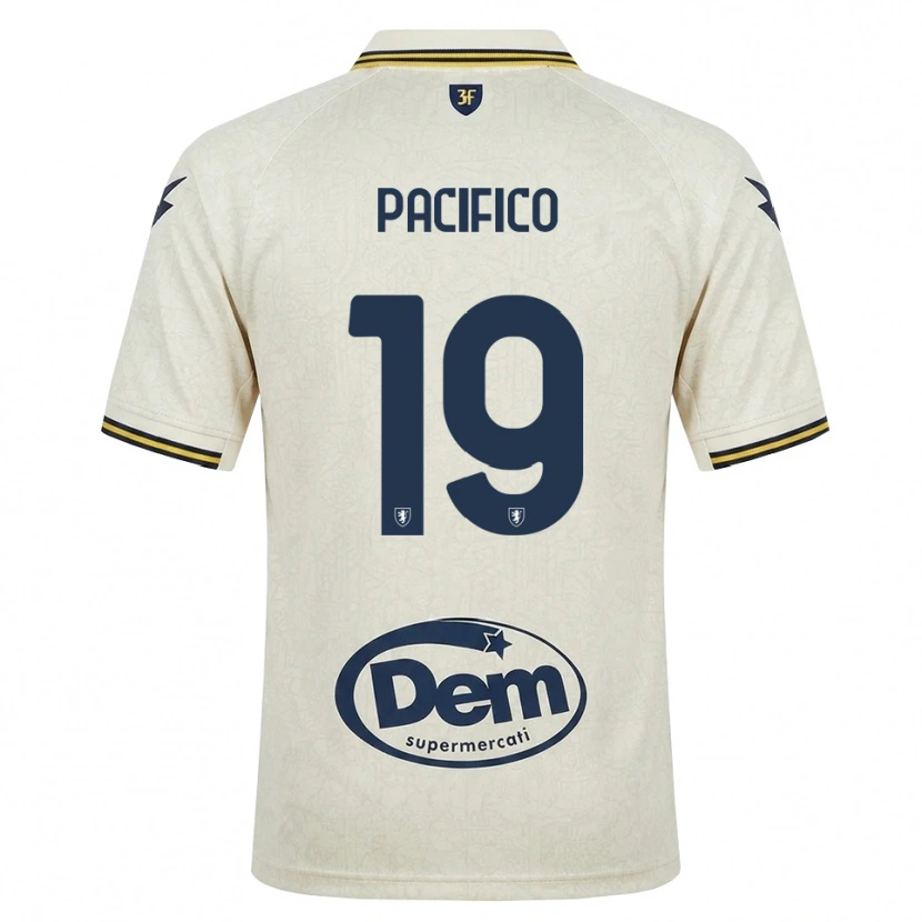 DanxenメンズFlavio Pacifico#19オールドレース イエロー ブラックアウェイシャツ2026/27ジャージーユニフォーム