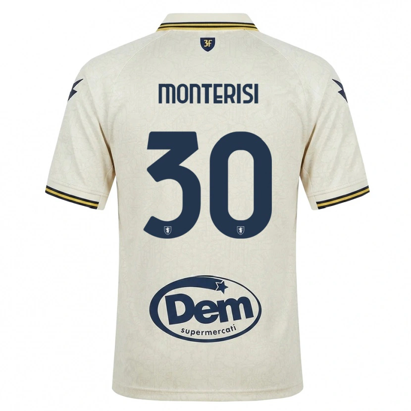 DanxenメンズIlario Monterisi#30オールドレース イエロー ブラックアウェイシャツ2026/27ジャージーユニフォーム