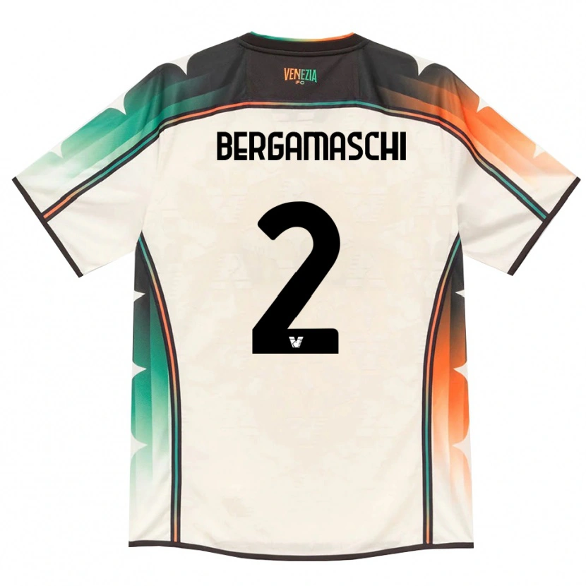 DanxenメンズThomas Bergamaschi#2オールドレース オレンジ グリーンアウェイシャツ2026/27ジャージーユニフォーム