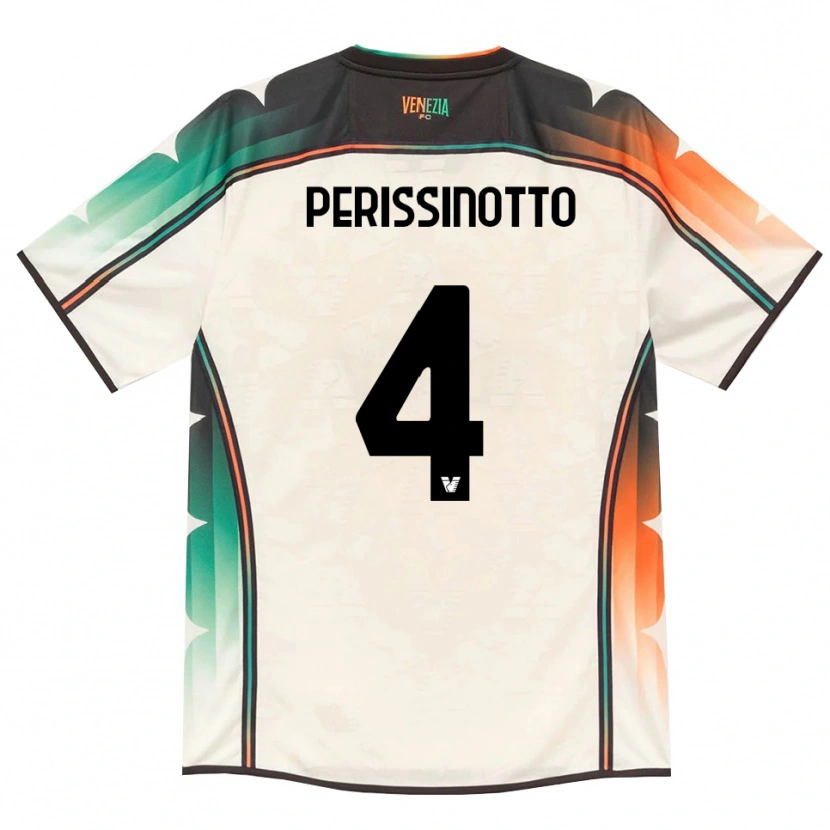 DanxenメンズNicolò Perissinotto#4オールドレース オレンジ グリーンアウェイシャツ2026/27ジャージーユニフォーム