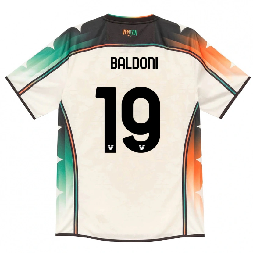 DanxenメンズEdoardo Baldoni#19オールドレース オレンジ グリーンアウェイシャツ2026/27ジャージーユニフォーム