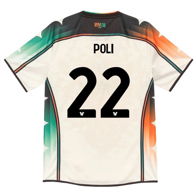 DanxenメンズElena Poli#22オールドレース オレンジ グリーンアウェイシャツ2026/27ジャージーユニフォーム