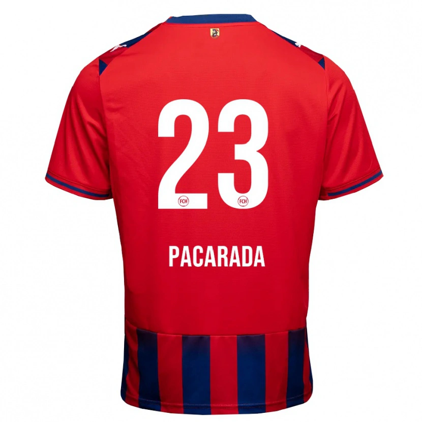 Danxenレディースレアルト・パカラダ#23ロイヤルブルー ホワイト レッドホームシャツ2026/27ジャージーユニフォーム