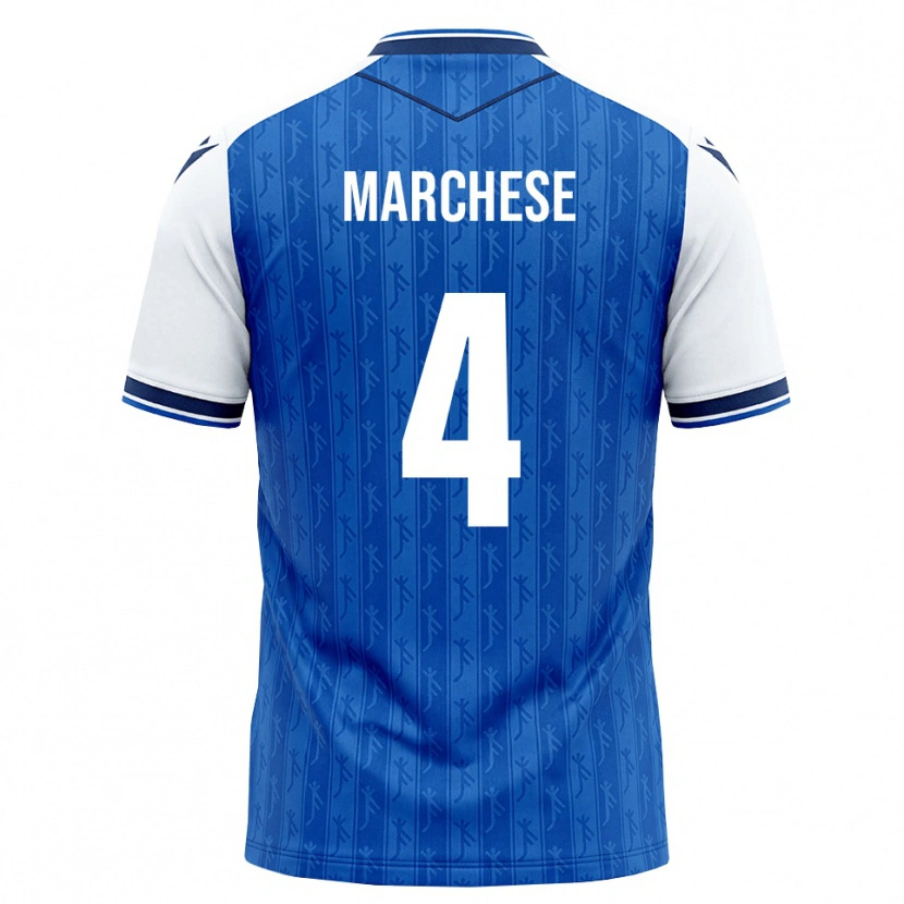 DanxenレディースLuca Marchese#4ロイヤルブルー ホワイトホームシャツ2026/27ジャージーユニフォーム