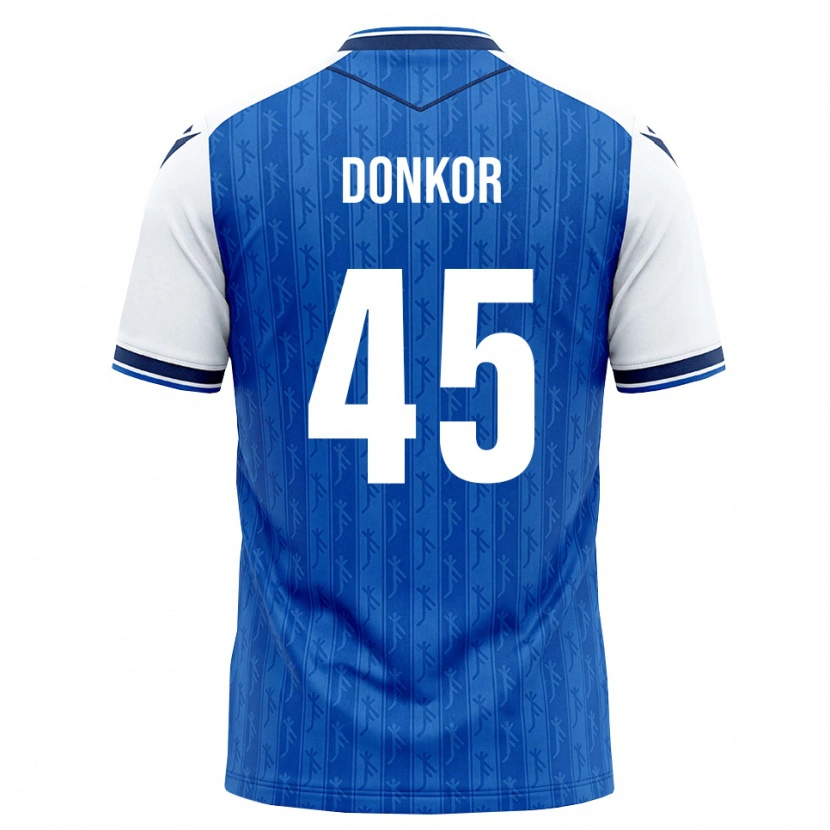 Danxenレディースデニス・ドンコル#45ロイヤルブルー ホワイトホームシャツ2026/27ジャージーユニフォーム